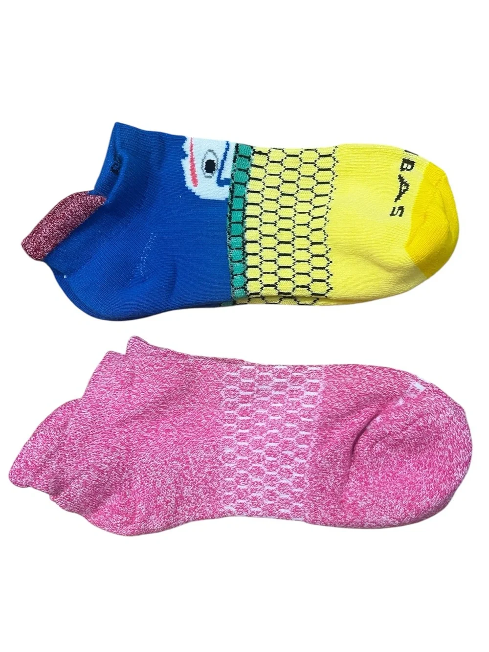 Set of 2 Bombas Women’s Ankle Socks M Comfort Cotton Blend Casual Athleisure